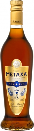 Напиток спиртной Метакса 7* 0,5 л. 40%