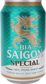 Пиво Сайгон Спешиал светлое ж/б 0,33 л. 4,9%