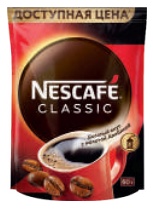 Кофе Нескафе Классик растворимый 60гр пакет