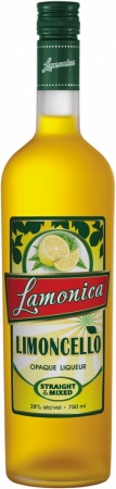 Ликер непрозрачный Ламоника Лимончелло 0,5 л. 30%