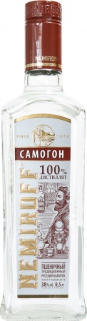 Напиток спиртной Nemiroff Самогон Пшеничный 0,5 л. 38%