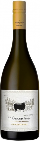 Вино защищенного географического указания Ле Гран Нуар Шардоне бел.сух. 0,75 л. 13,5%